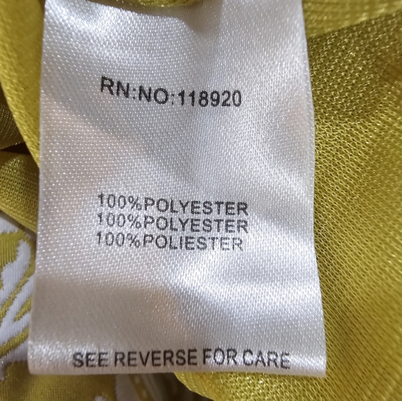 Lucy & Co Large Pleated Paisley Flare Skater Dress Chartreuse Baroque Brocade - Picture 10 of 11